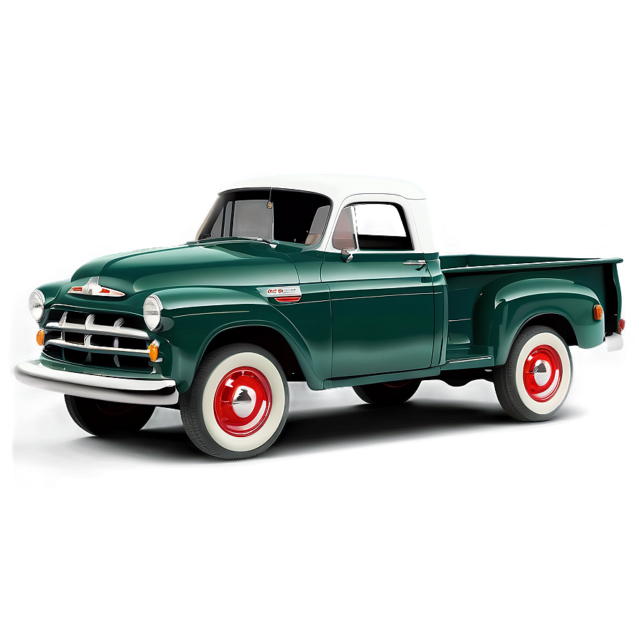 Vintage Classic Pickup Truck Png Awr PNG