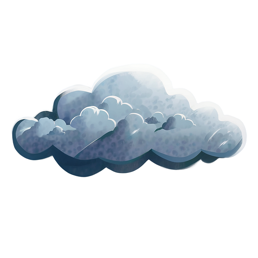 Vintage Cloud Illustration Png Mmw PNG