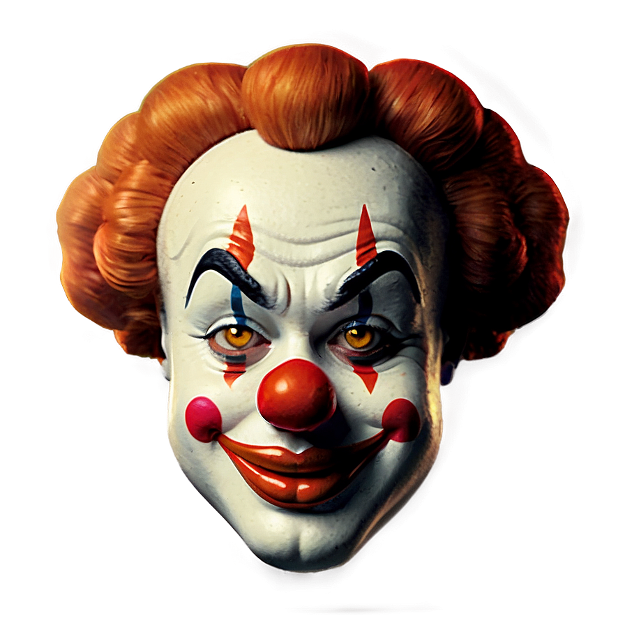 Download Vintage Clown Emoji Png 64 | Wallpapers.com