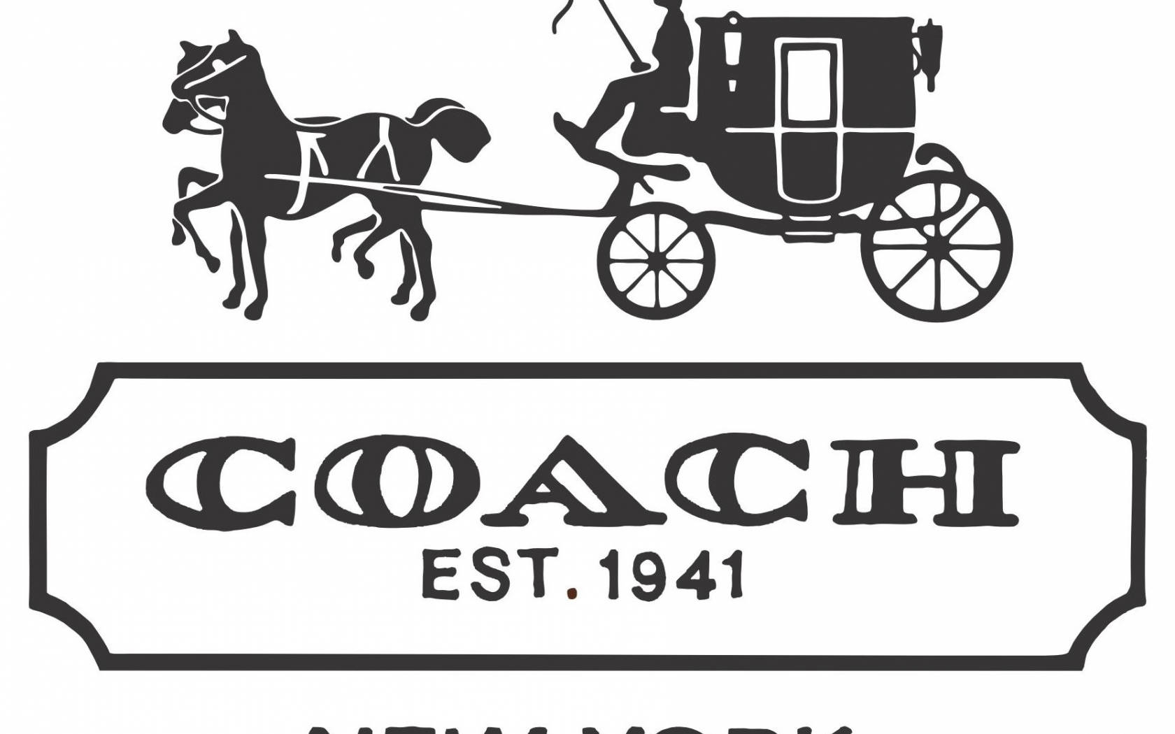 Vintage Coach Logo And Symbol Wallpaper