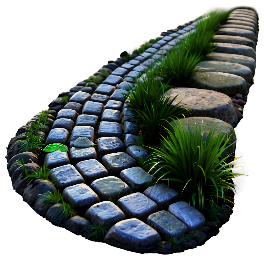 Vintage Cobblestone Path Png 82 PNG