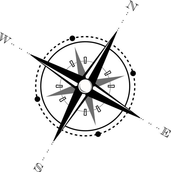 Vintage Compass Graphic PNG