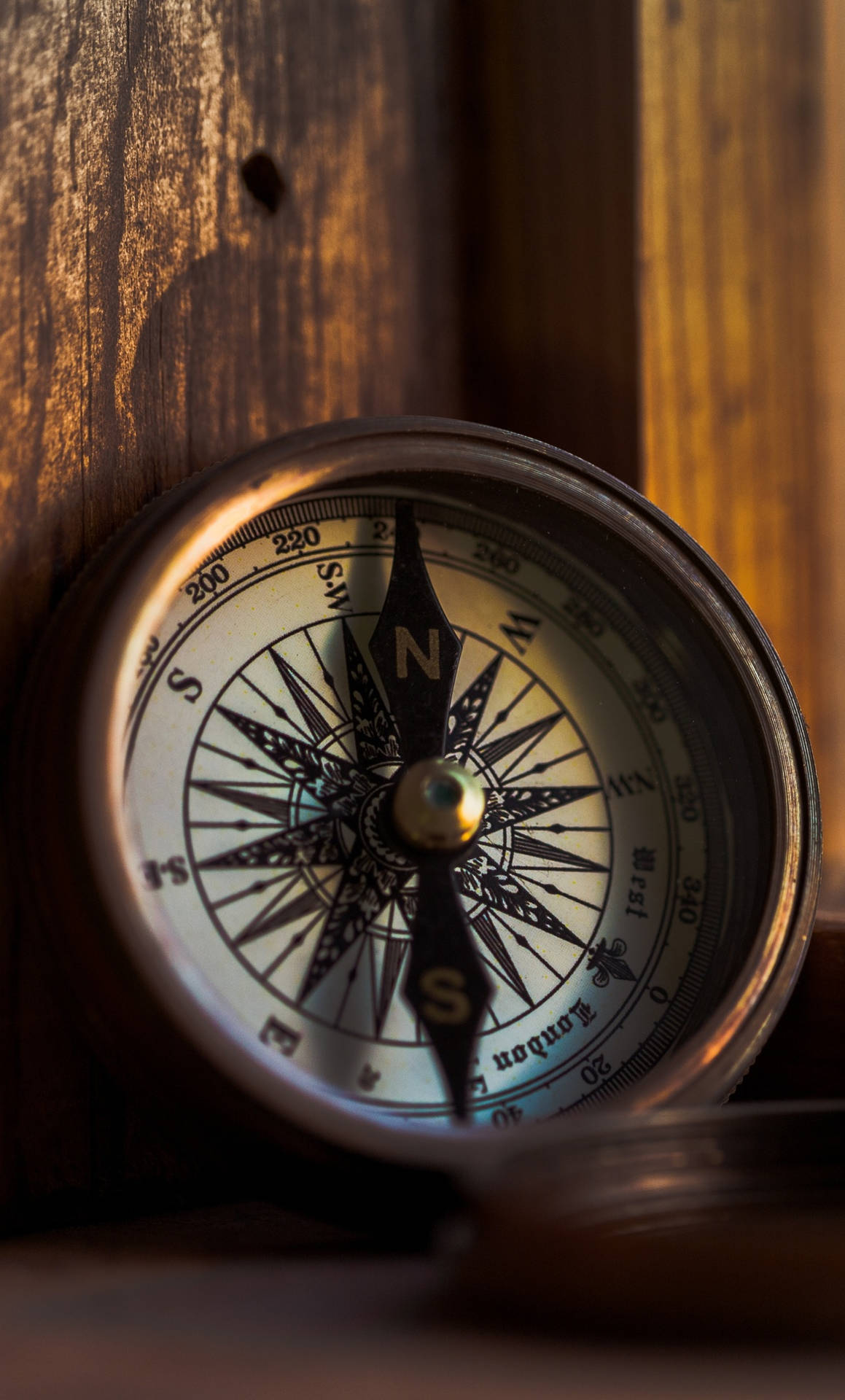 Vintage Compass Photography Wallpaper