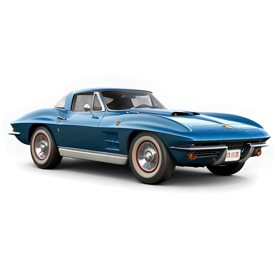 Vintage Corvette Png Srq PNG