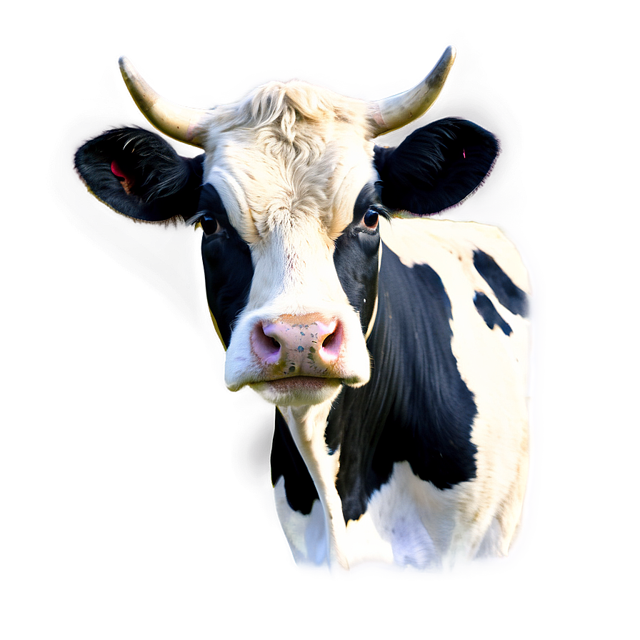 Vintage Cow Face Sketch Png Loa72 PNG