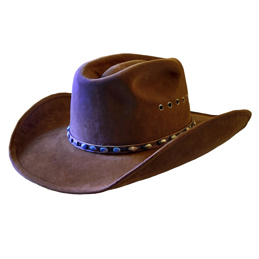 Vintage Cowboy Hat With Transparent Background Png Nlo13 PNG