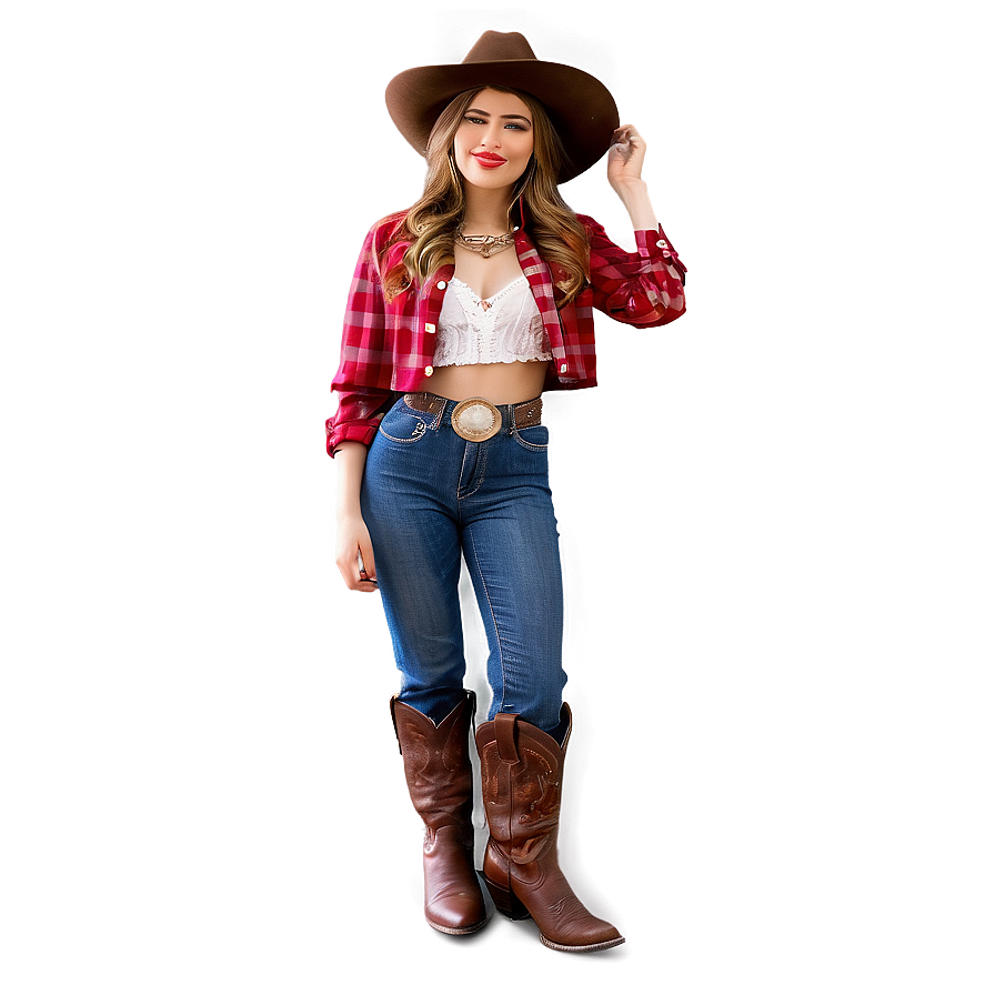 Download Vintage Cowgirl Outfit Png 87 | Wallpapers.com