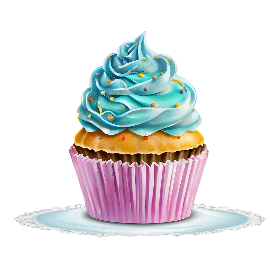 Vintage Cupcake Png Gqx PNG