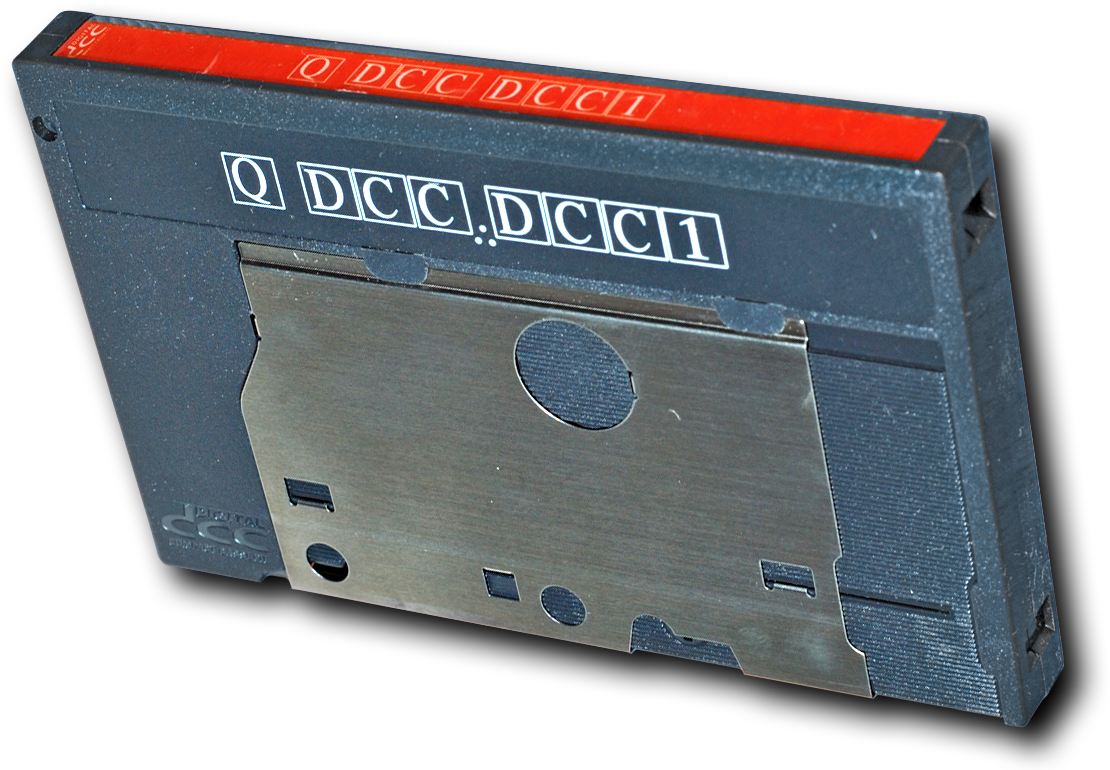Vintage D C C Cassette Tape PNG