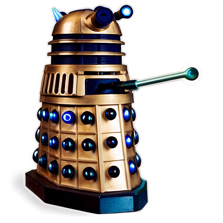 Vintage Dalek Poster Png Idb73 PNG