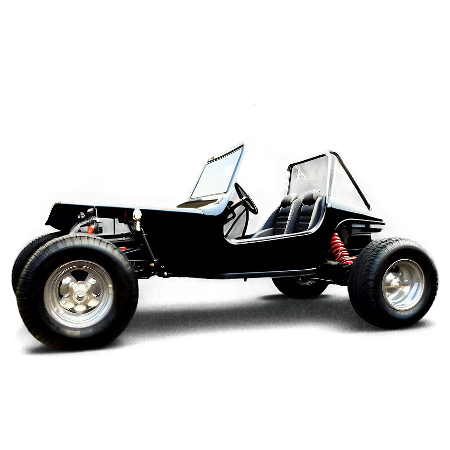 Vintage Dune Buggy Silhouette Png 06252024 PNG