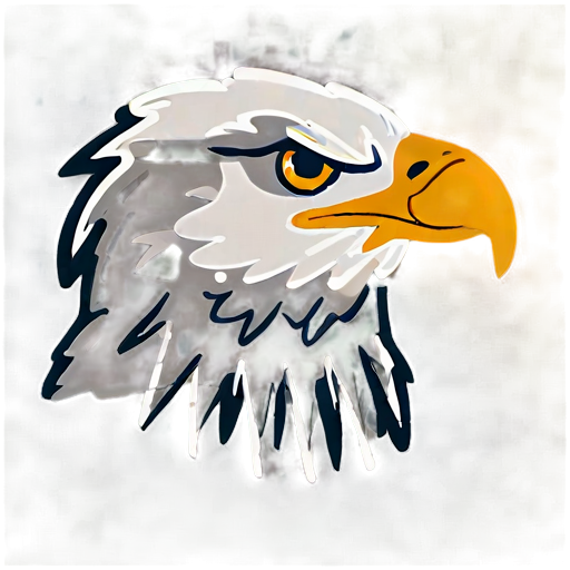 Vintage Eagle Sketch Png B PNG