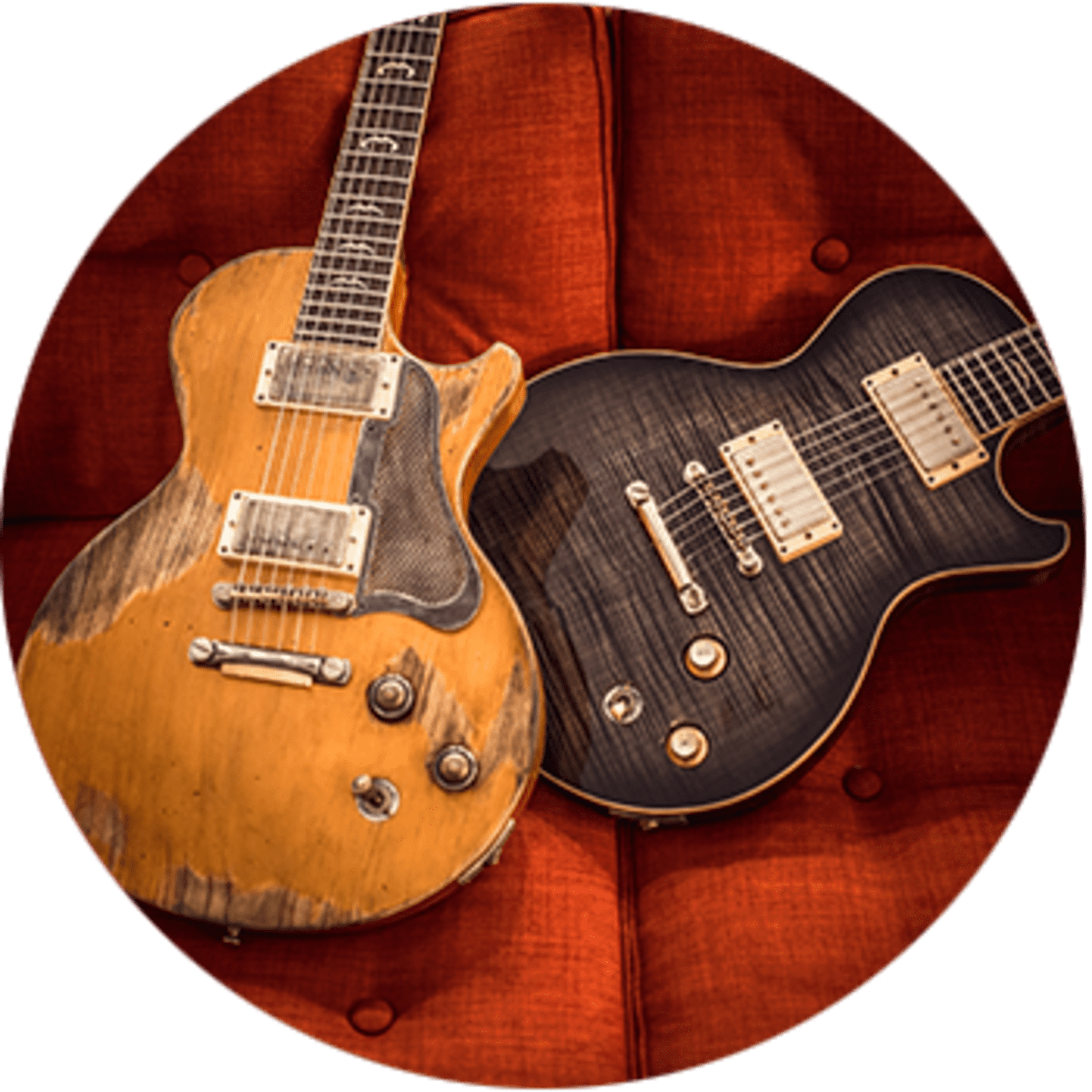 Vintage Electric Guitars PNG