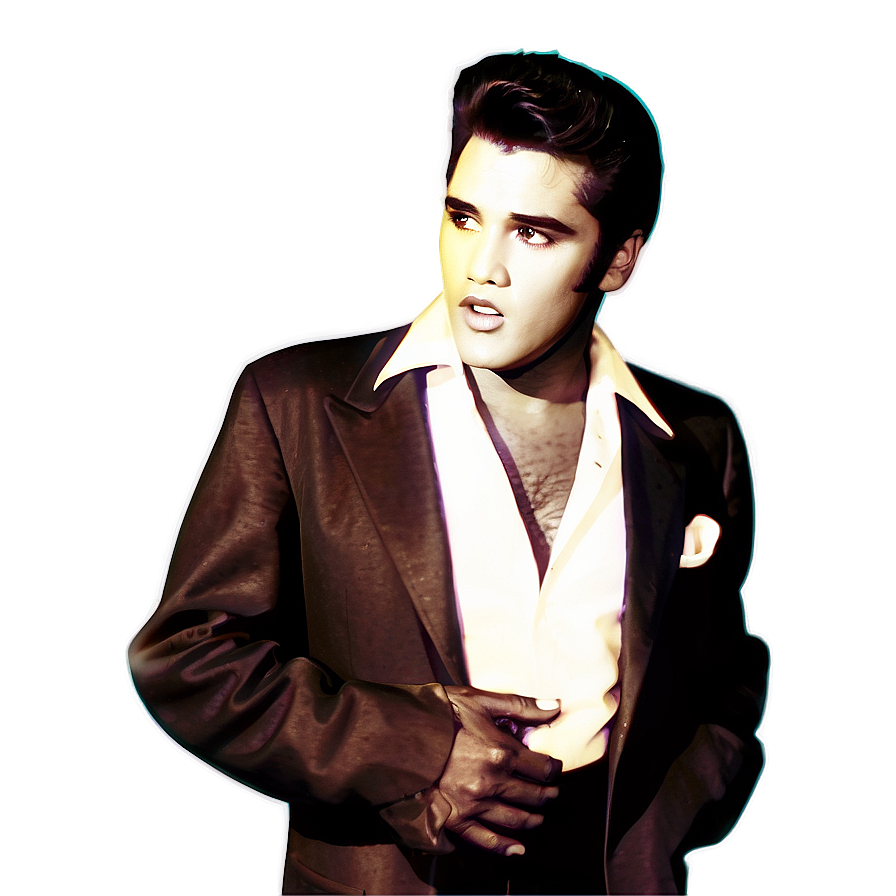 Download Vintage Elvis Presley Png 16 | Wallpapers.com