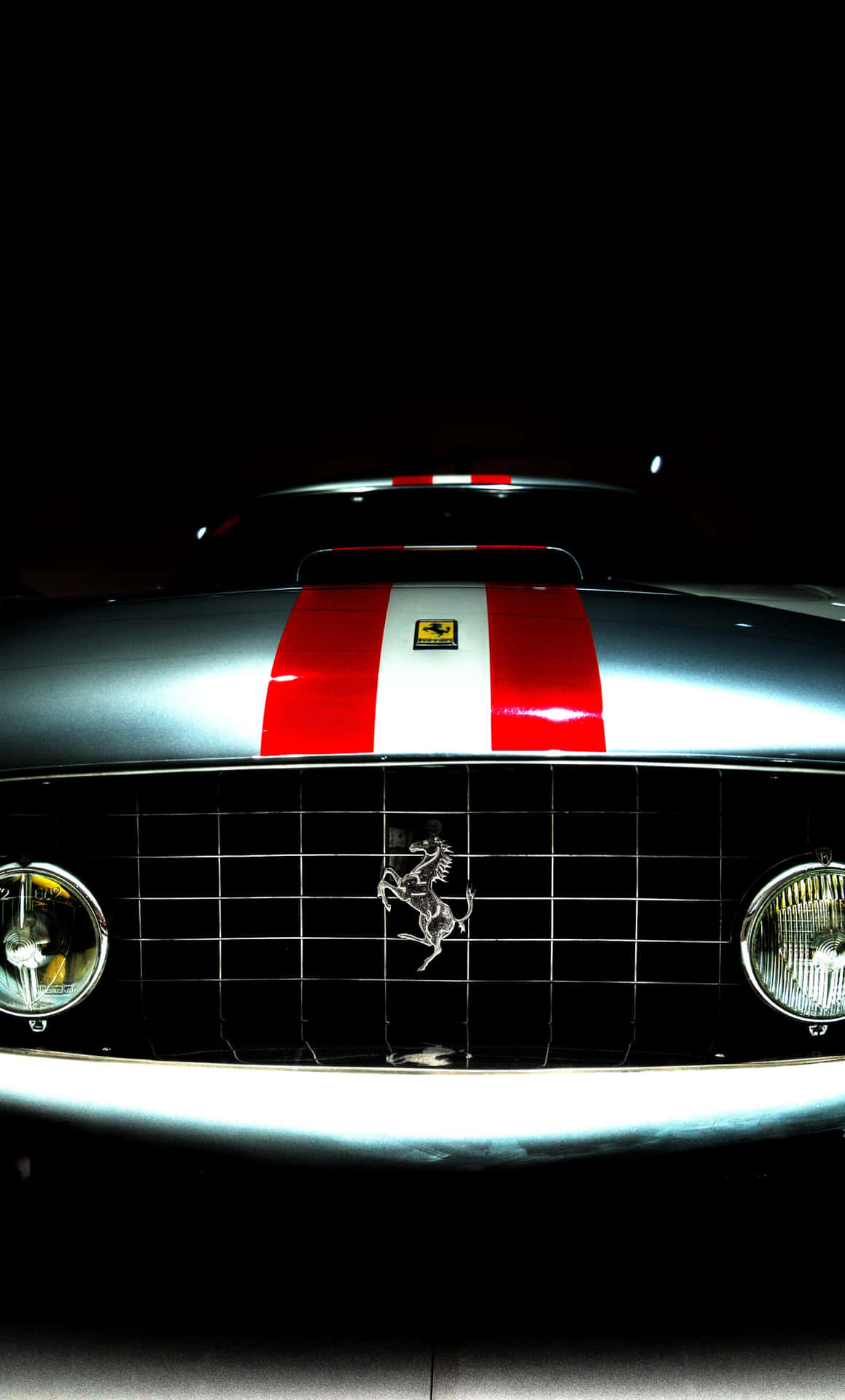 Rejse i stil med en vintage Ferrari. Wallpaper