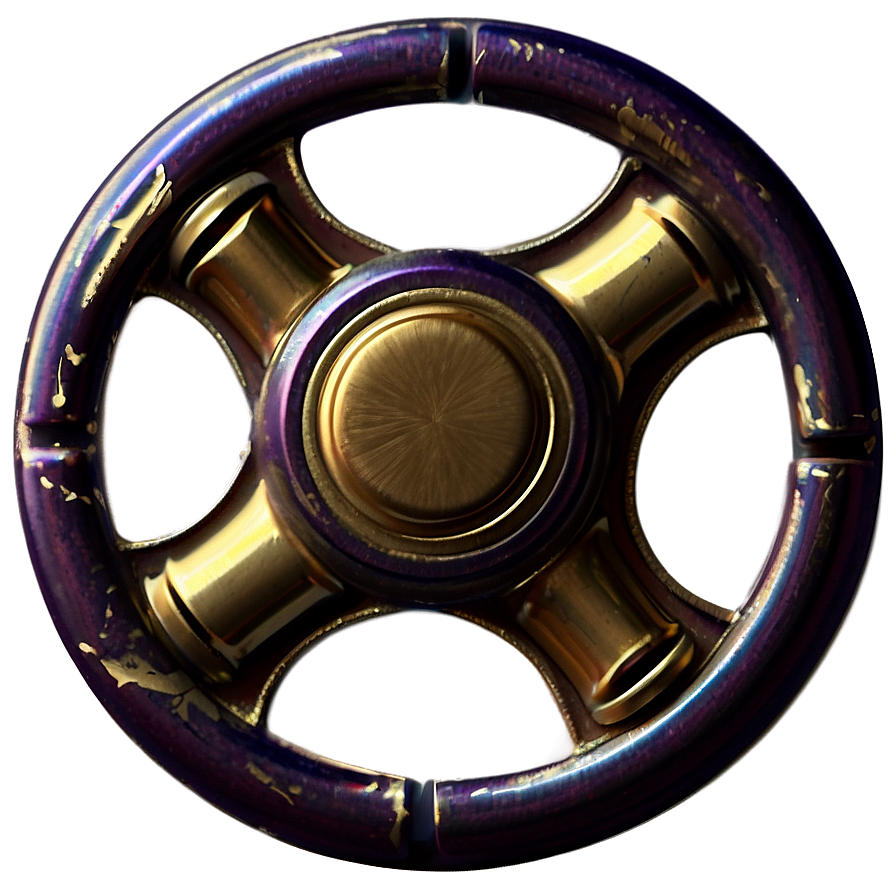 Vintage Fidget Spinner Png 06202024 PNG