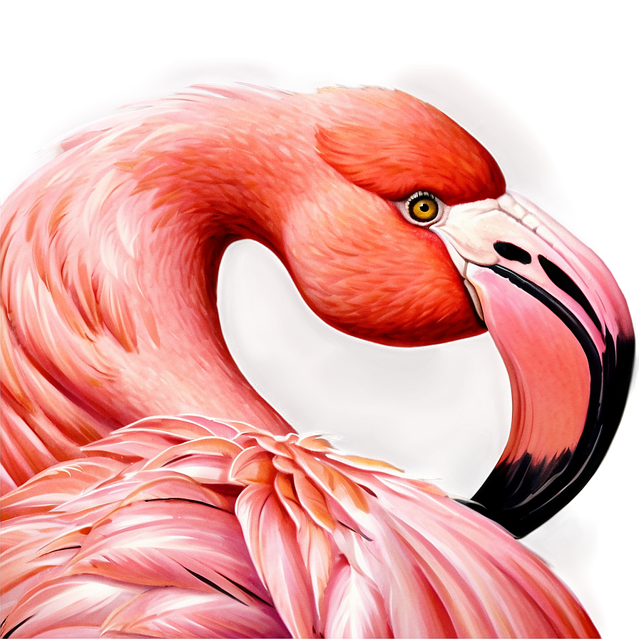 Vintage Flamingo Poster Png 40 PNG