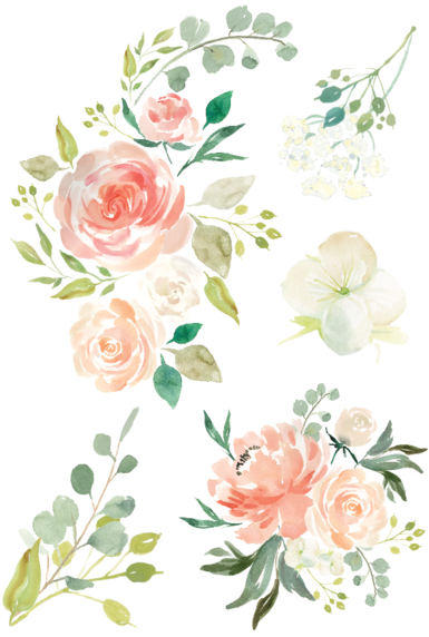 Vintage Floral Arrangement Design PNG