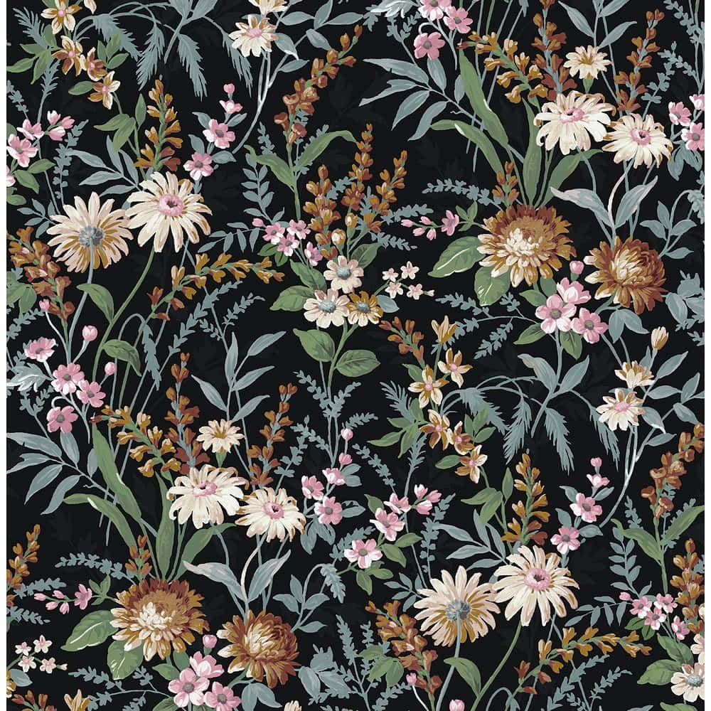 Elegant Vintage Floral Background