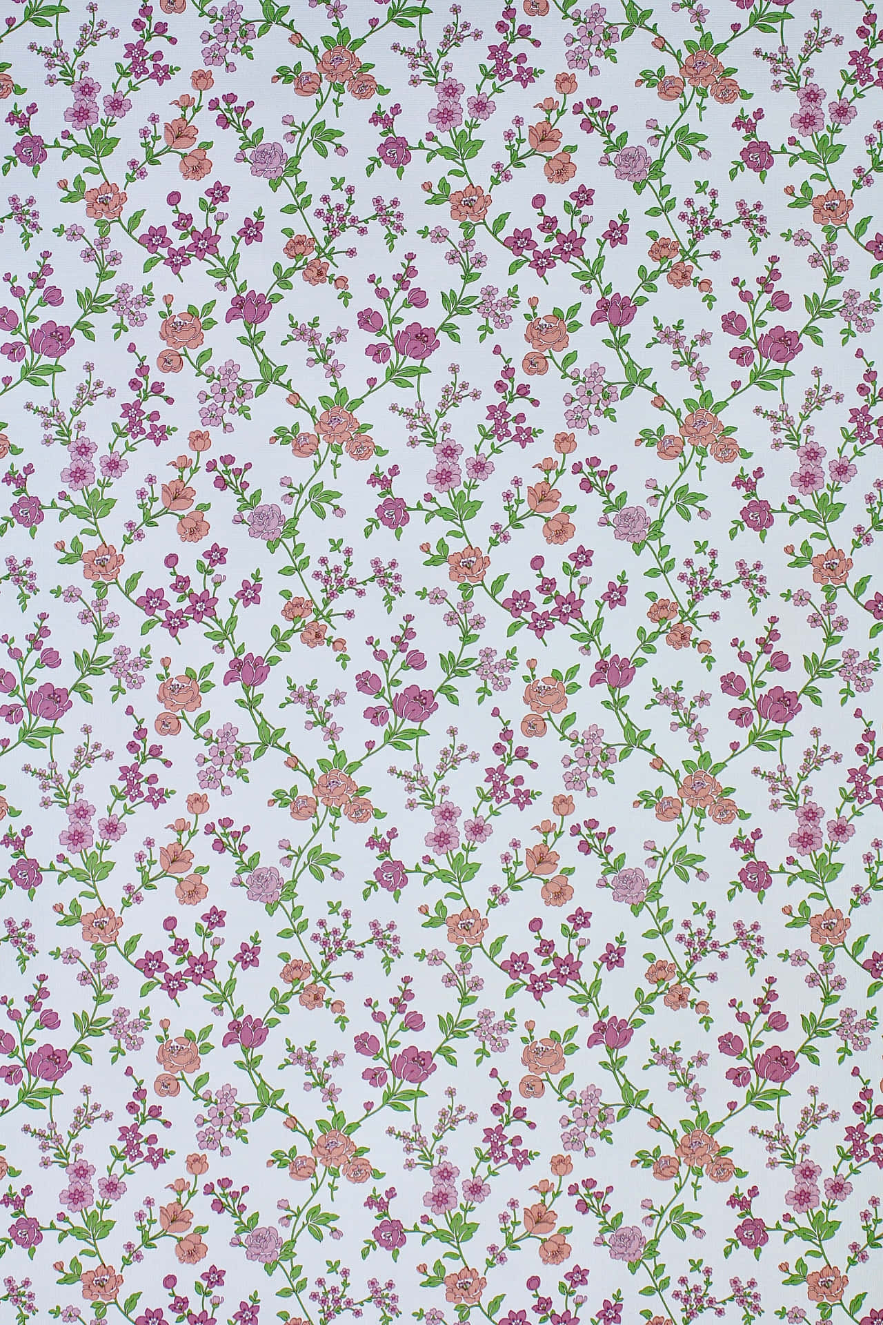A lush and beautiful vintage floral background