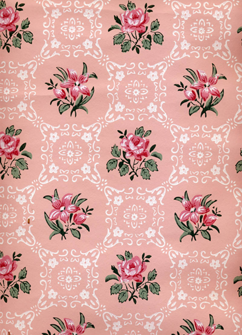 Vintage Floral Iphone Wallpaper Wallpaper