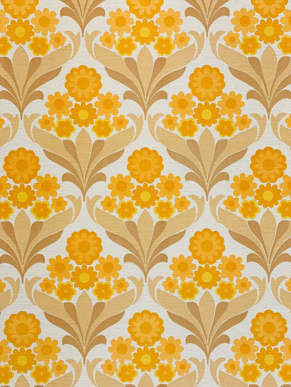 Vintage Floral Wallpaper Design Wallpaper