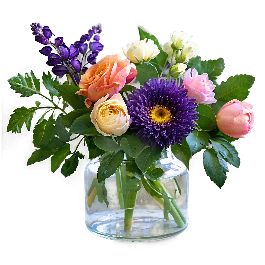 Vintage Flower Arrangement Png Nqj PNG