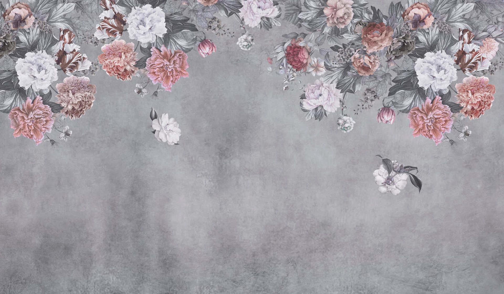 Be captivated by this enchanting vintage flower background