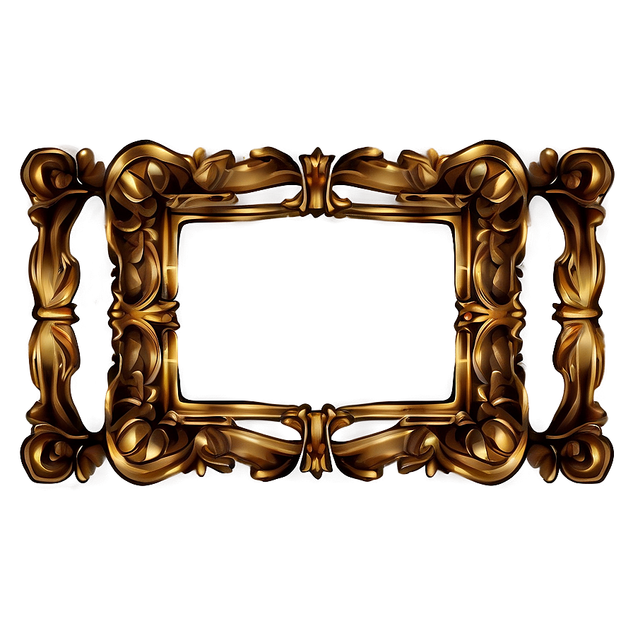 Vintage Frame Border Png 04292024 PNG