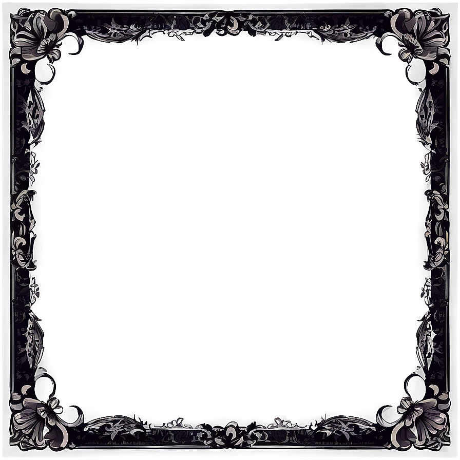 Vintage Frame Border Png 35 PNG