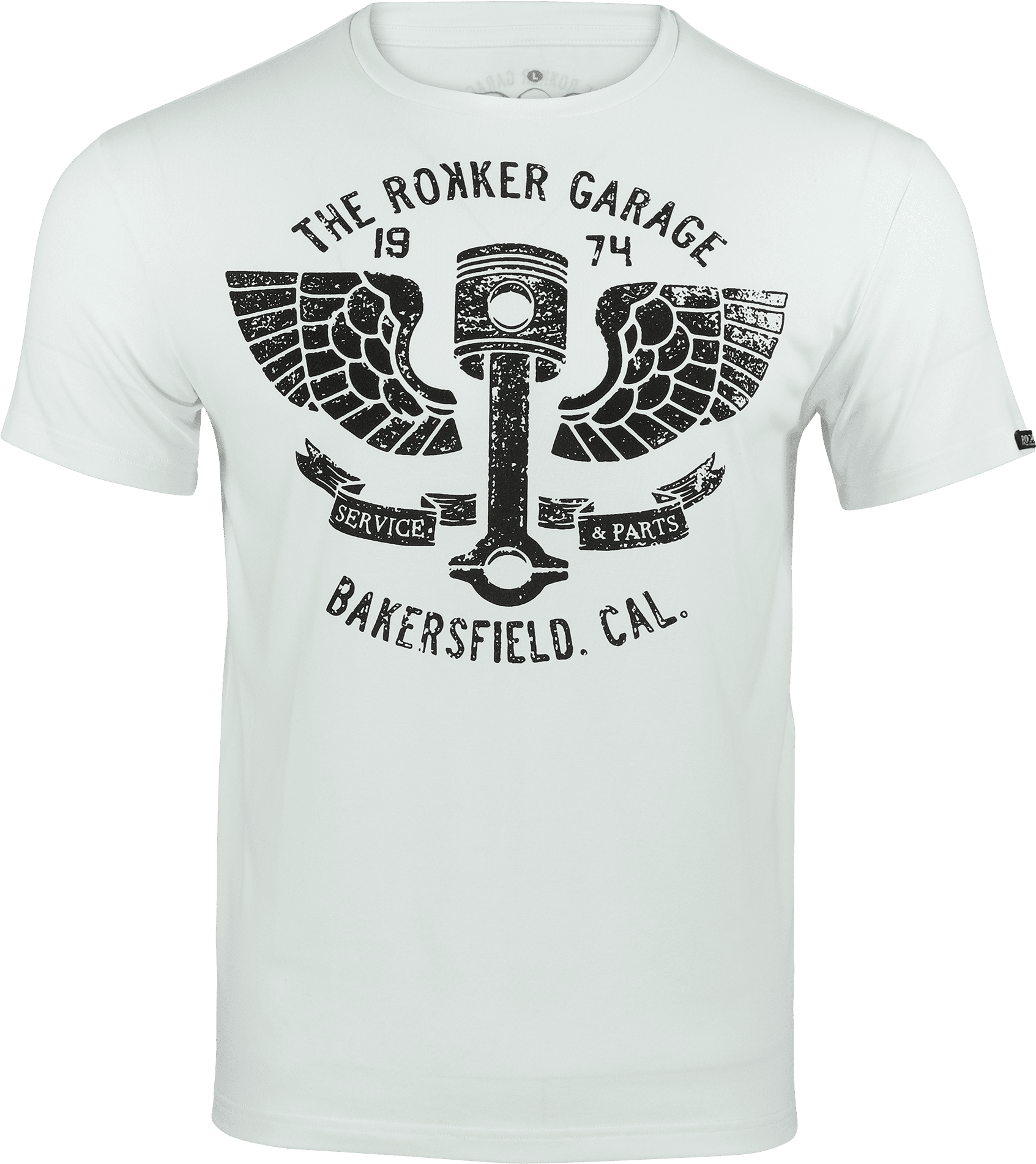 Vintage Garage Graphic Tee Design PNG