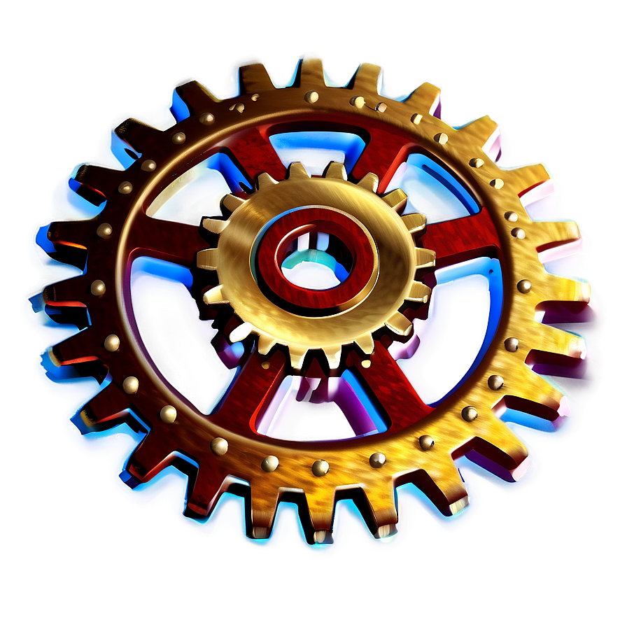 Vintage Gear Icon Png Eor PNG