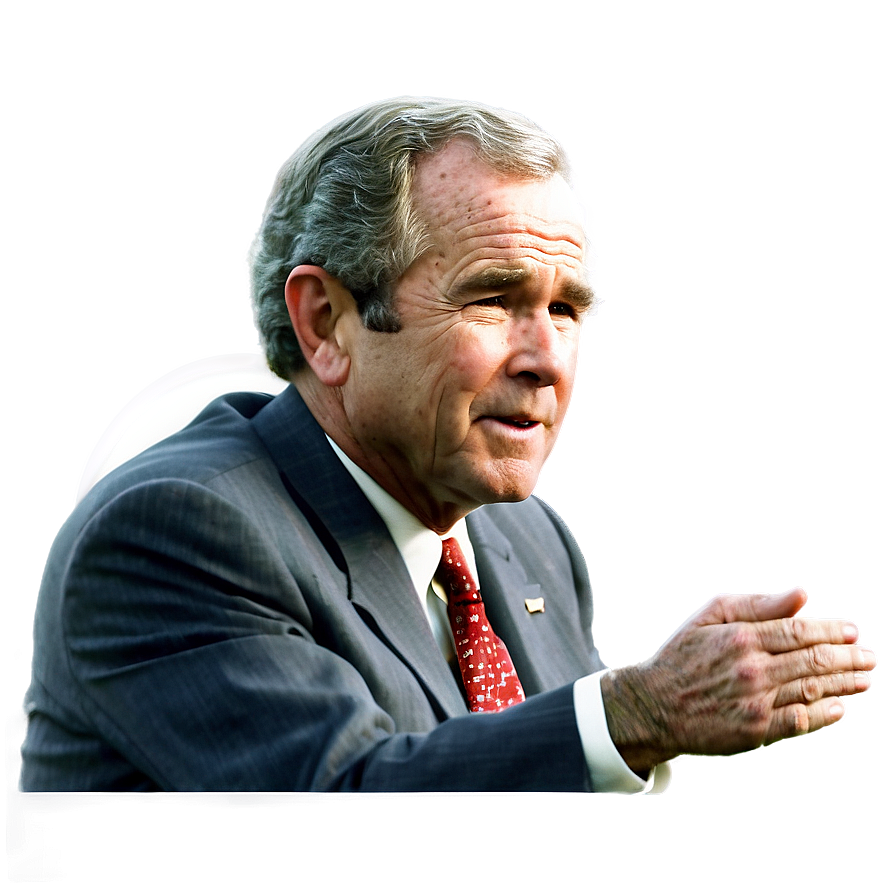 Vintage George Bush Png Mpe PNG