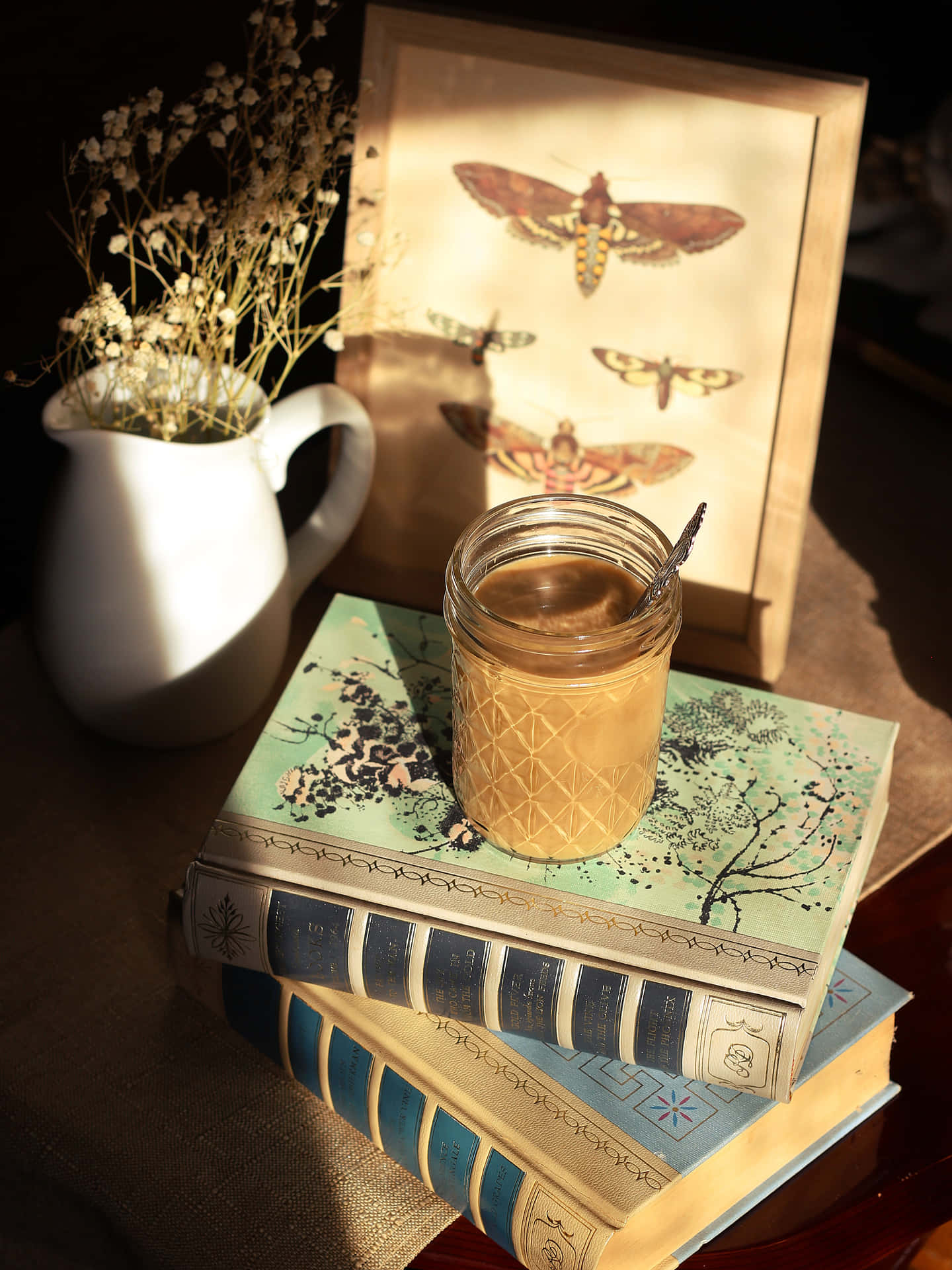 A Jar Of Coffee Wallpaper