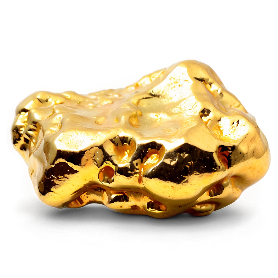 Vintage Gold Nugget Png Ymv38 PNG