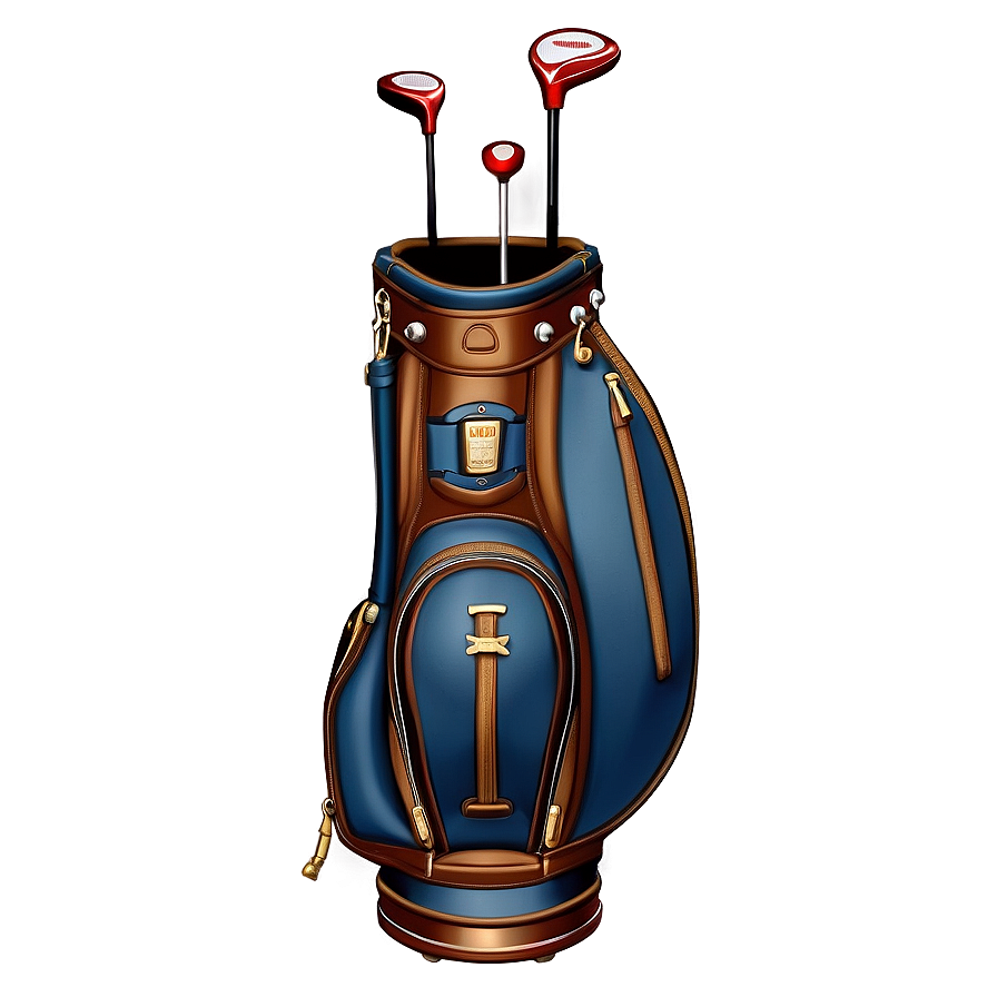 Vintage Golf Bag Png 22 PNG