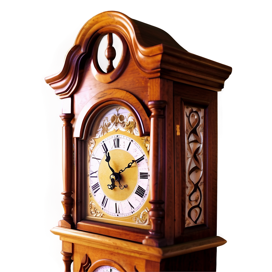 Vintage Grandfather Clock Png Ttj PNG