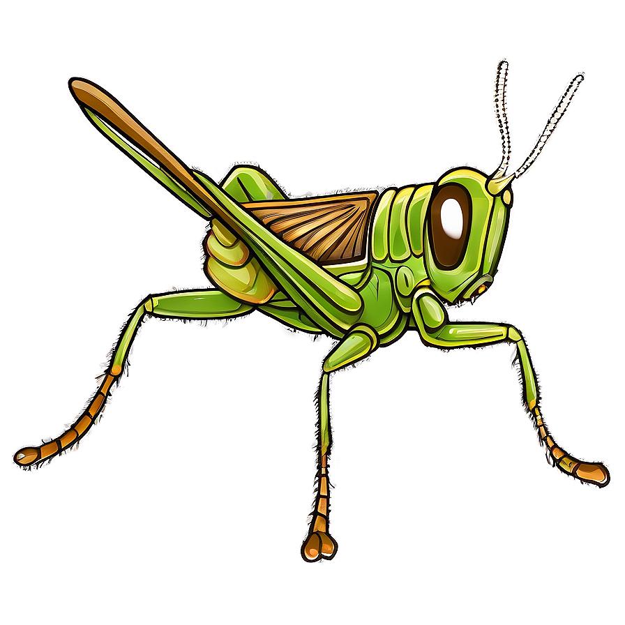 Download Vintage Grasshopper Illustration Png Dgn | Wallpapers.com