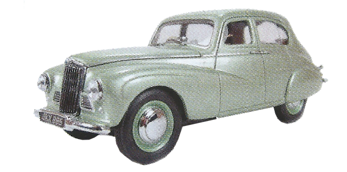 Vintage Green Sedan Car PNG