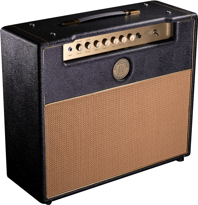 Vintage Guitar Amplifier Isolated PNG
