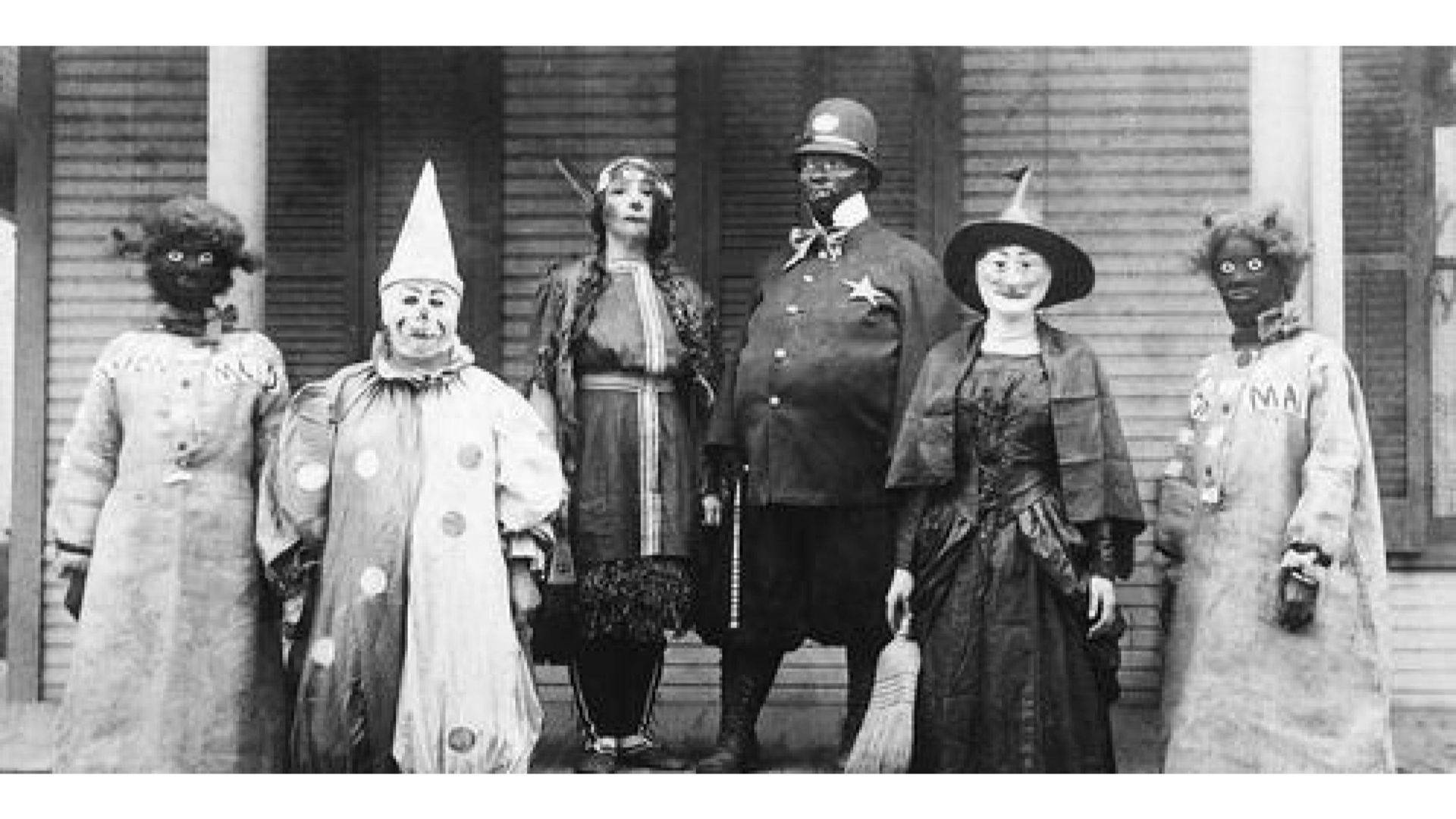 Vintage Halloween Costumes Wallpaper