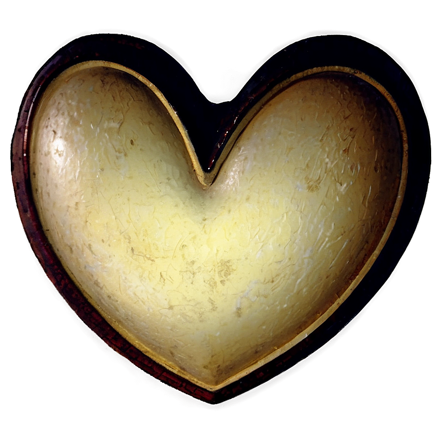 Vintage Heart Drawing Png 06202024 PNG