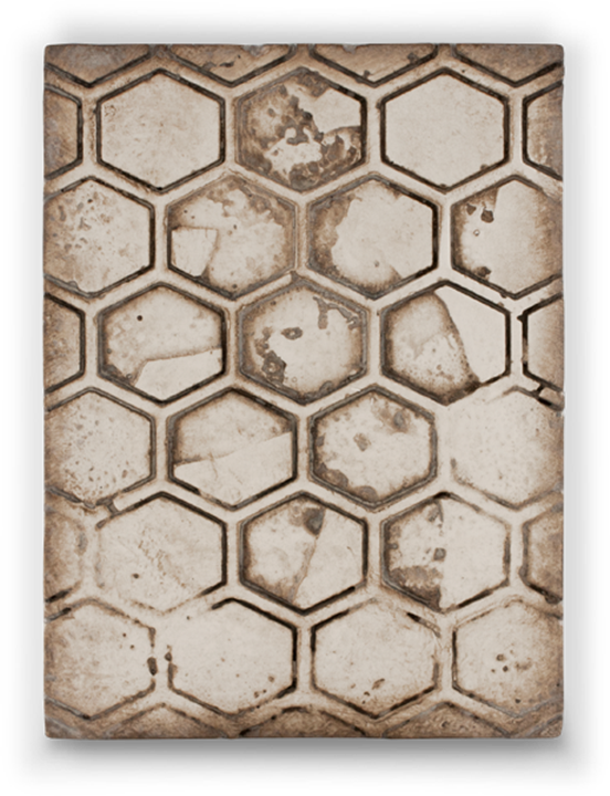 Vintage Honeycomb Texture PNG