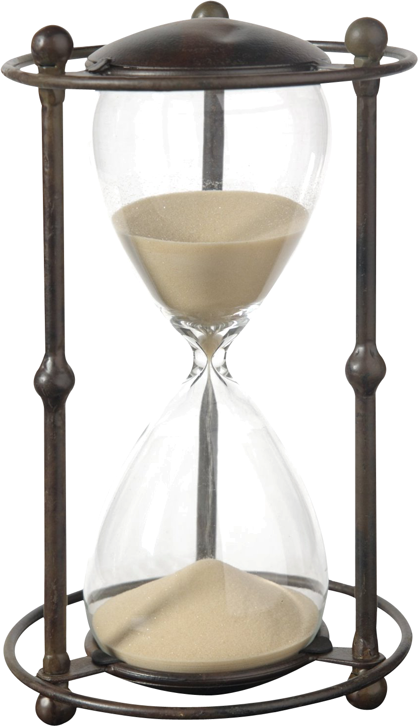 Vintage Hourglass Timepiece.png PNG