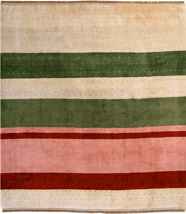 Vintage Iranian Flag Textile PNG