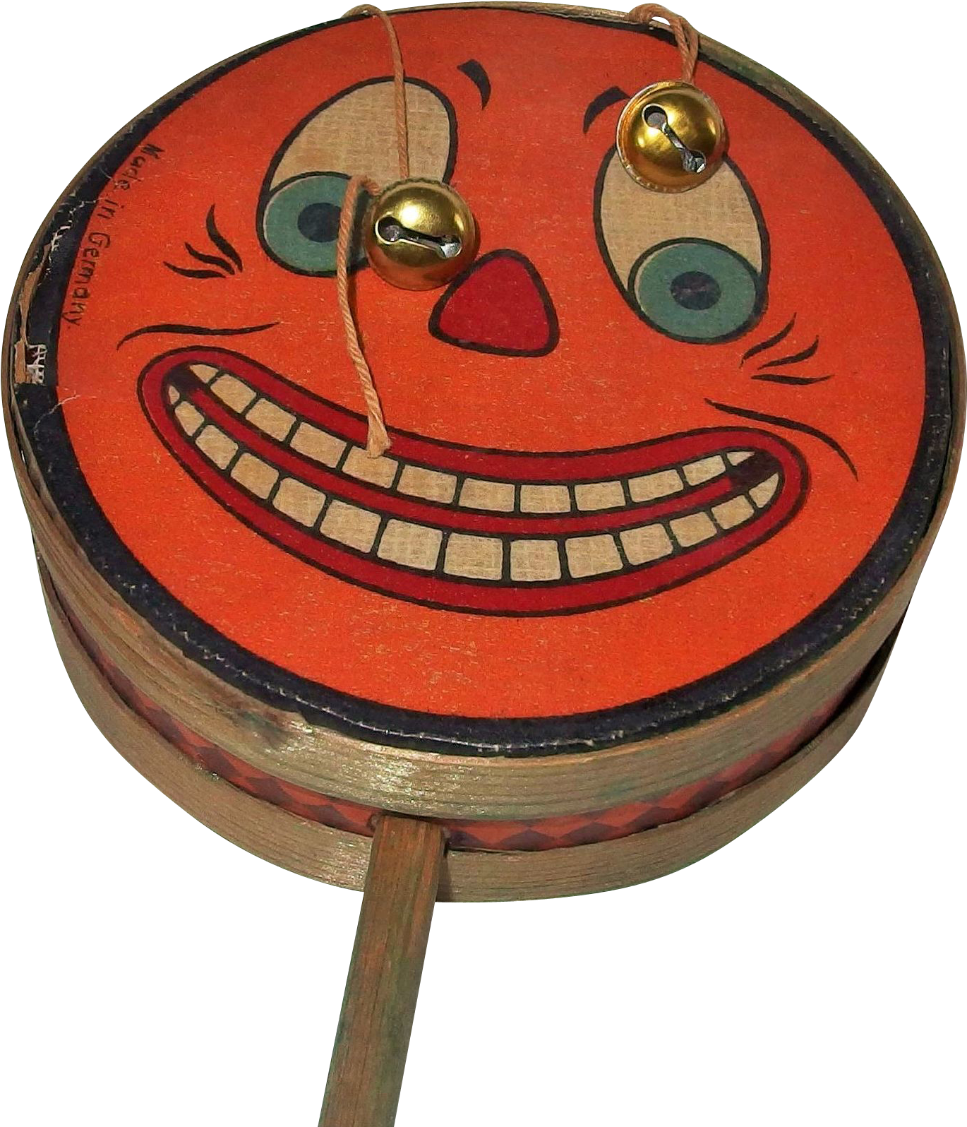 Vintage Jack O Lantern Noise Maker PNG