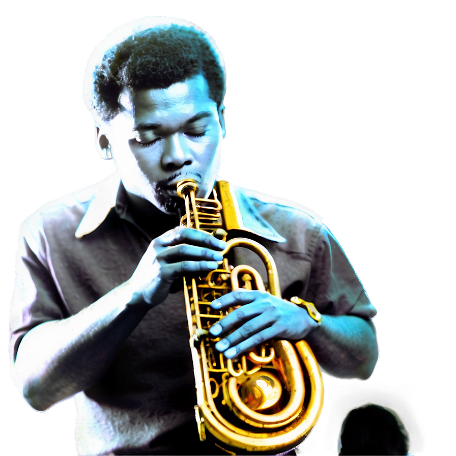 Vintage Jazz Album Cover Png Huw PNG