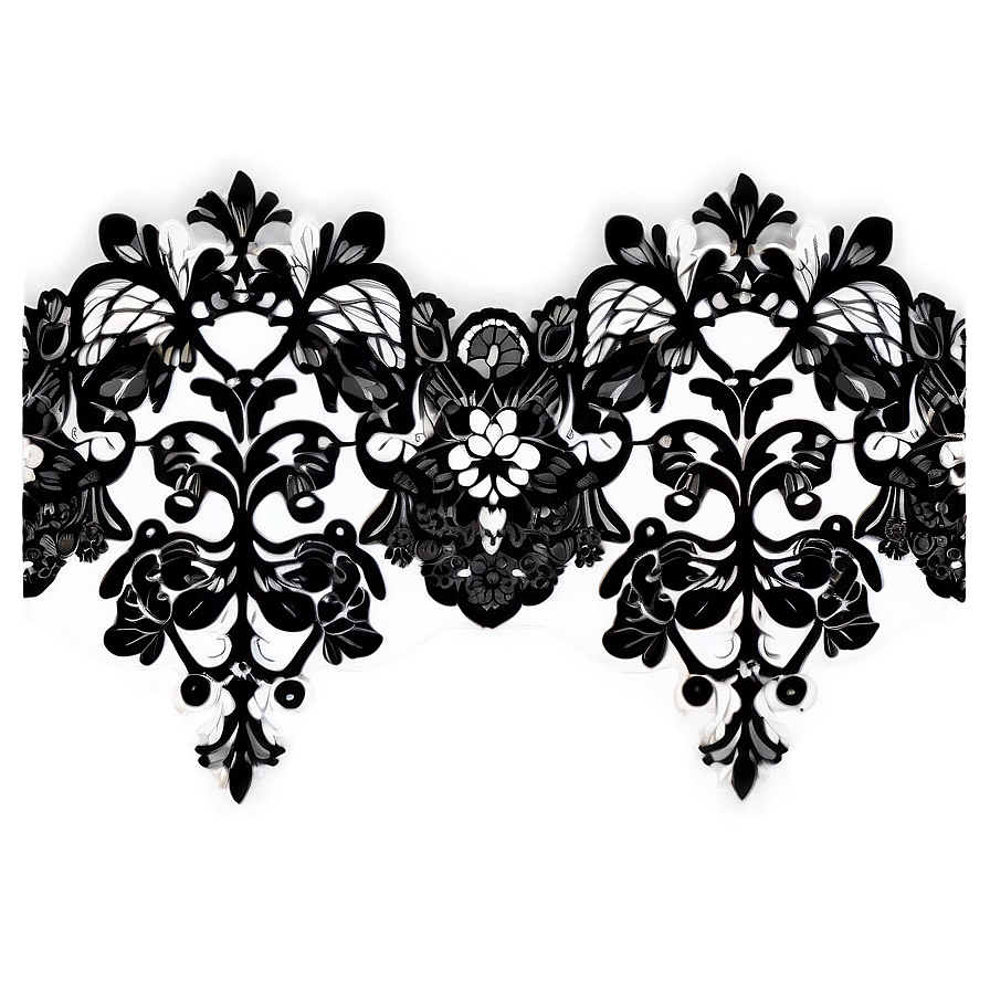 Download Vintage Lace Pattern Png 6