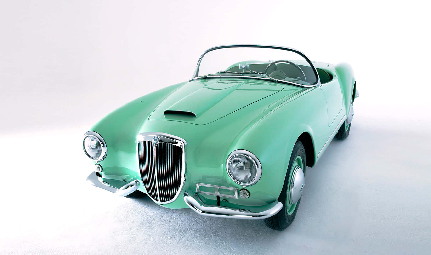 Vintage Lancia Aurelia B24 Convertible Achtergrond