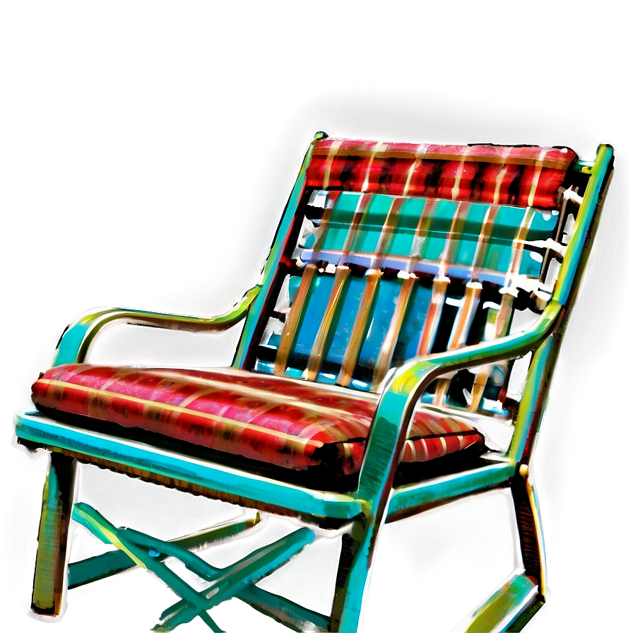 Vintage Lawn Chair Png Hns PNG